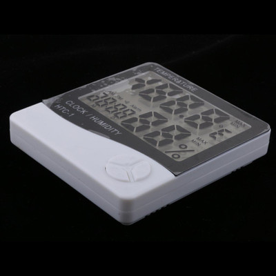 RHONNIUM Digital White Clock