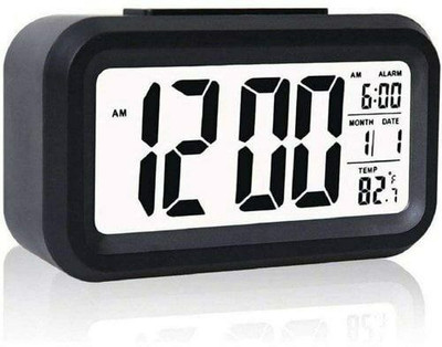 ORCLAVE Digital Black Clock