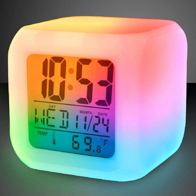 BRINJA ENTERPRISE Digital Multicolor Clock