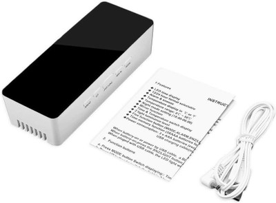 degosh Digital White Clock