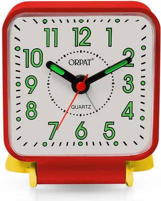 ORPAT Analog Red Clock