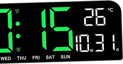 AONEPTER Digital Multicolor Clock