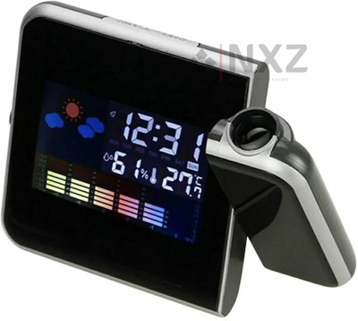 NXZ Digital Black Clock