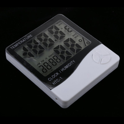 ASTOUND Digital White Clock