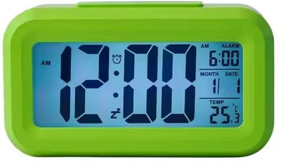 Nxz Digital Digital Green Clock