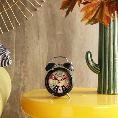 Ximdeco Analog Black Clock