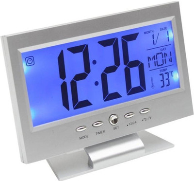 degosh Digital White Clock