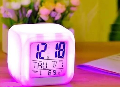 Houseybits Digital Multicolor Clock