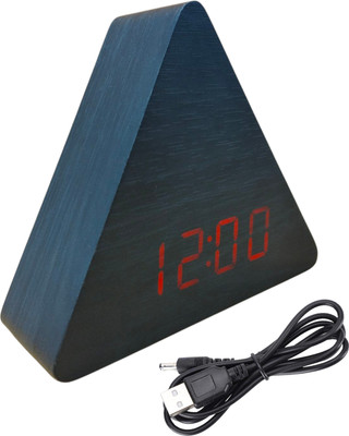 Nxz Digital Digital Black Clock