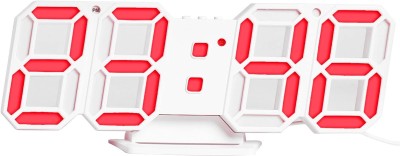 Dwiti Enterprise Electric Clock Red Clock