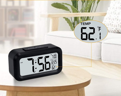 ASTOUND Digital Black Clock