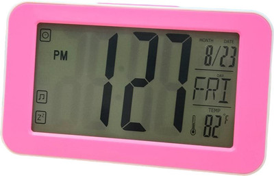 NXZ Digital Pink Clock