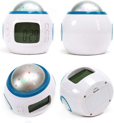 RHONNIUM Digital Multicolor Clock