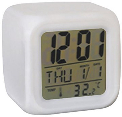 K Dudes Digital Multicolor Clock