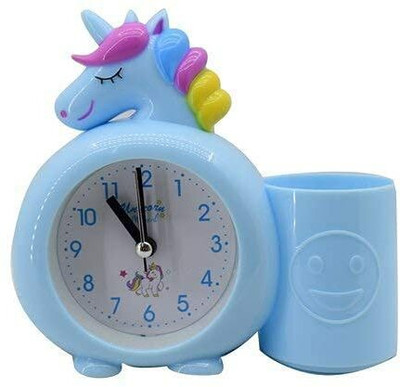 Timbktoo Analog-Digital Blue Clock