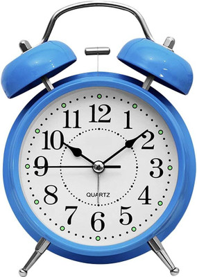 H&H Analog Blue Clock