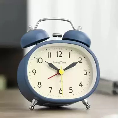 VVG TRADERS Analog-Digital White Clock