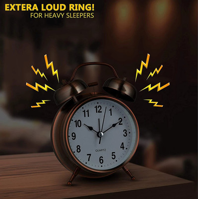 BBD Analog Brown Clock