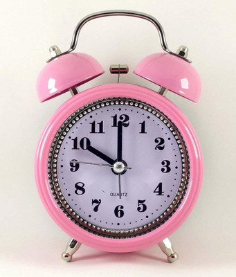 PaxMore Analog Pink Clock