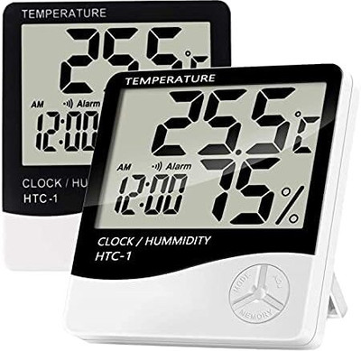 VOLTegIC Digital White Clock