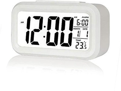 AERYS Digital White Clock