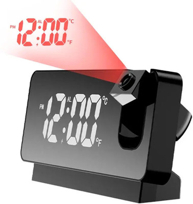 NXZ Digital Blue Clock