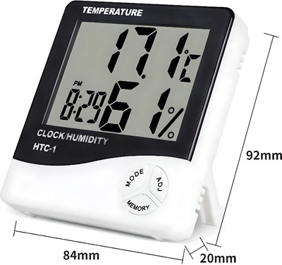 asep Digital White Clock