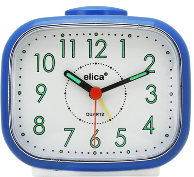 Elica Analog Blue Clock