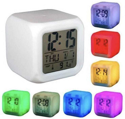 DEECKICH Digital Multicolor Clock