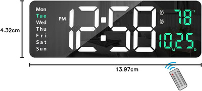 JOYGESTURE Analog-Digital Multicolor Clock