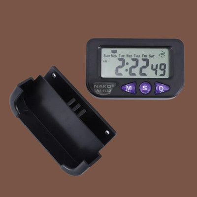 BLAPOXE Digital Black Clock