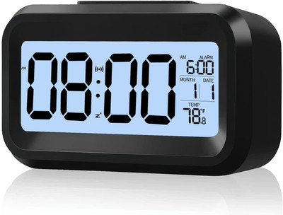 CAPSTONE Digital Black Clock