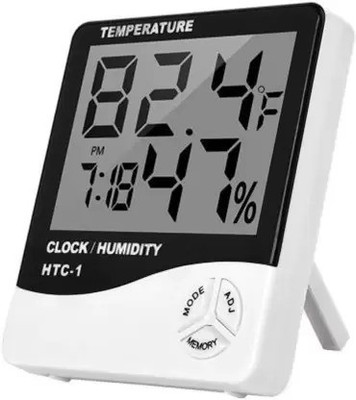 dijon Digital White Clock