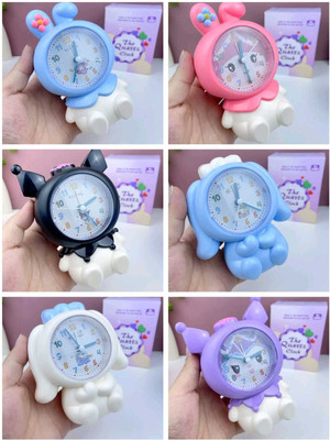Kawaii Analog Multicolor Clock