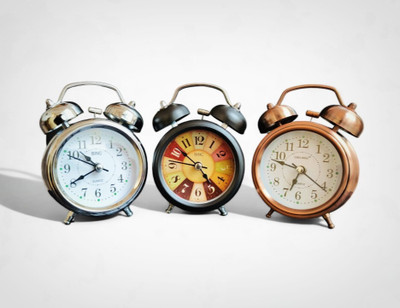 JNV Analog Multicolor Clock