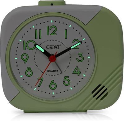 ORPAT Analog Green Clock
