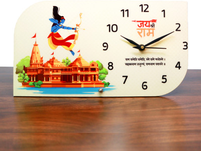 Suruchi Strokes Analog Multicolor Clock