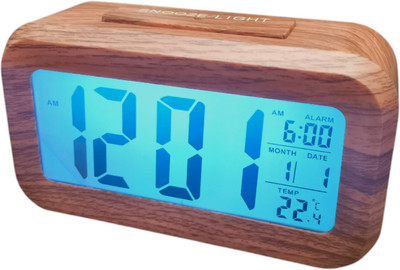 NXZ Digital Brown Clock