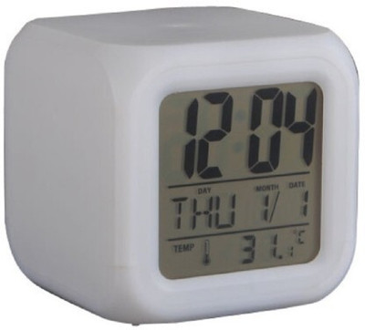 PRATHAM ENTERPRISE Digital White Clock
