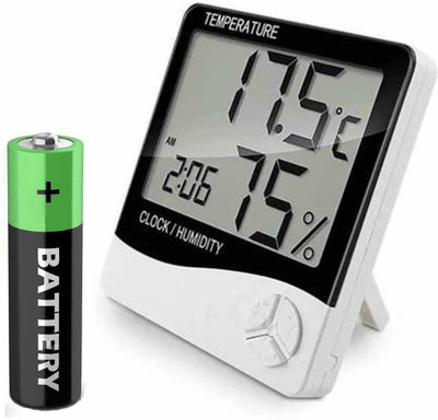 InfraHive Digital White, Black Clock