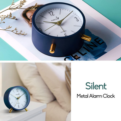 LIMBOLI Analog Navy Blue Clock