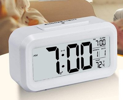 ASTOUND Digital White Clock