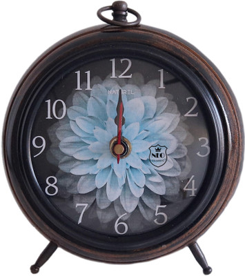 Neo Classic Analog Brown Clock