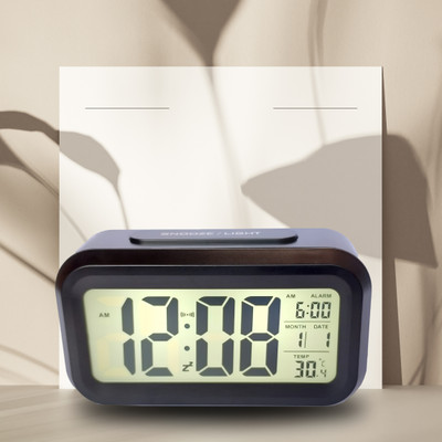 PRIMESTYLE Digital Black Clock
