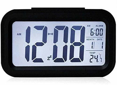 degosh Digital Black Clock