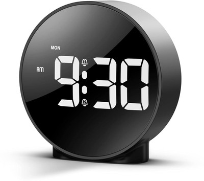 Mixen Digital Black Clock