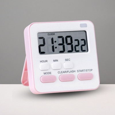YELONA Digital Pink Clock