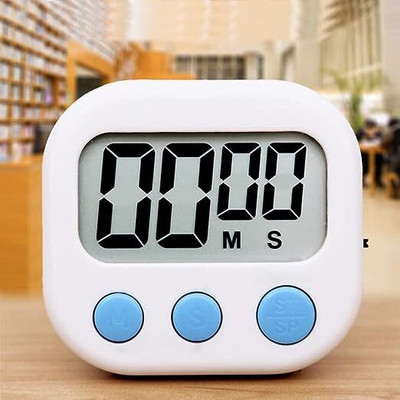 FosCadit Digital White Clock