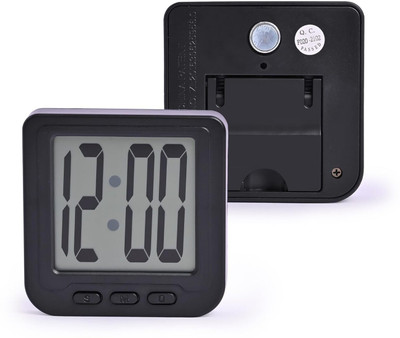 Scientrox Digital Black Clock