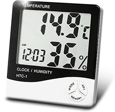 VARIYAENTERPRISE28 Digital White Clock